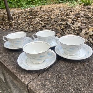 Vintage Valmont China Royal Wheat Japan Tea Cup